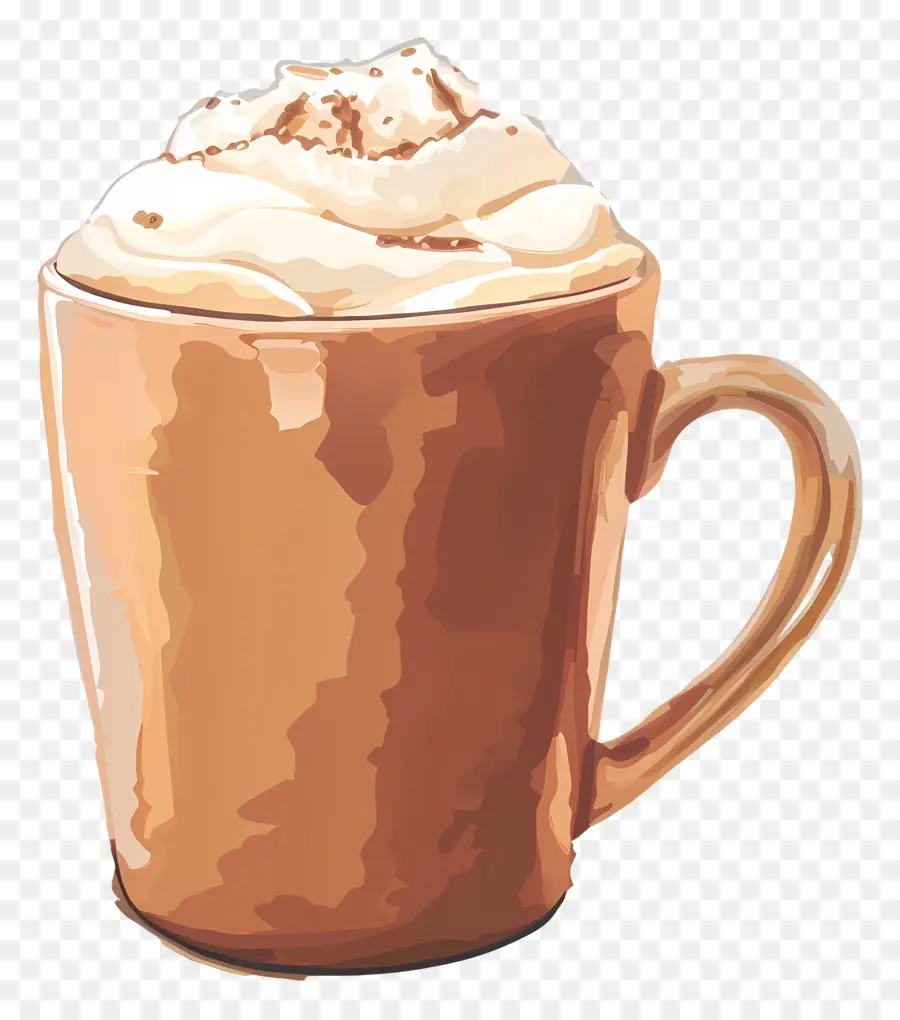 Caneca De Cacau，Chocolate Quente PNG