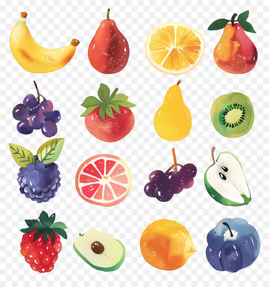 Fruits，Frutas Frescas PNG