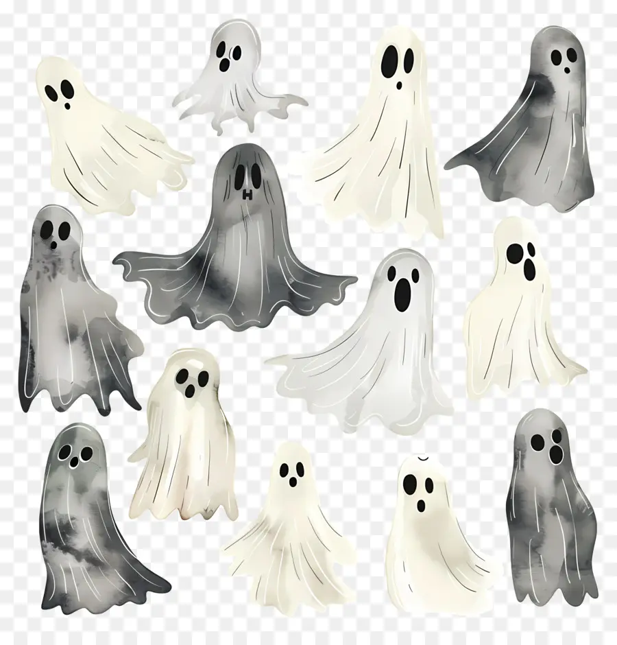 Fantasmas，Figuras Fantasmagóricas PNG