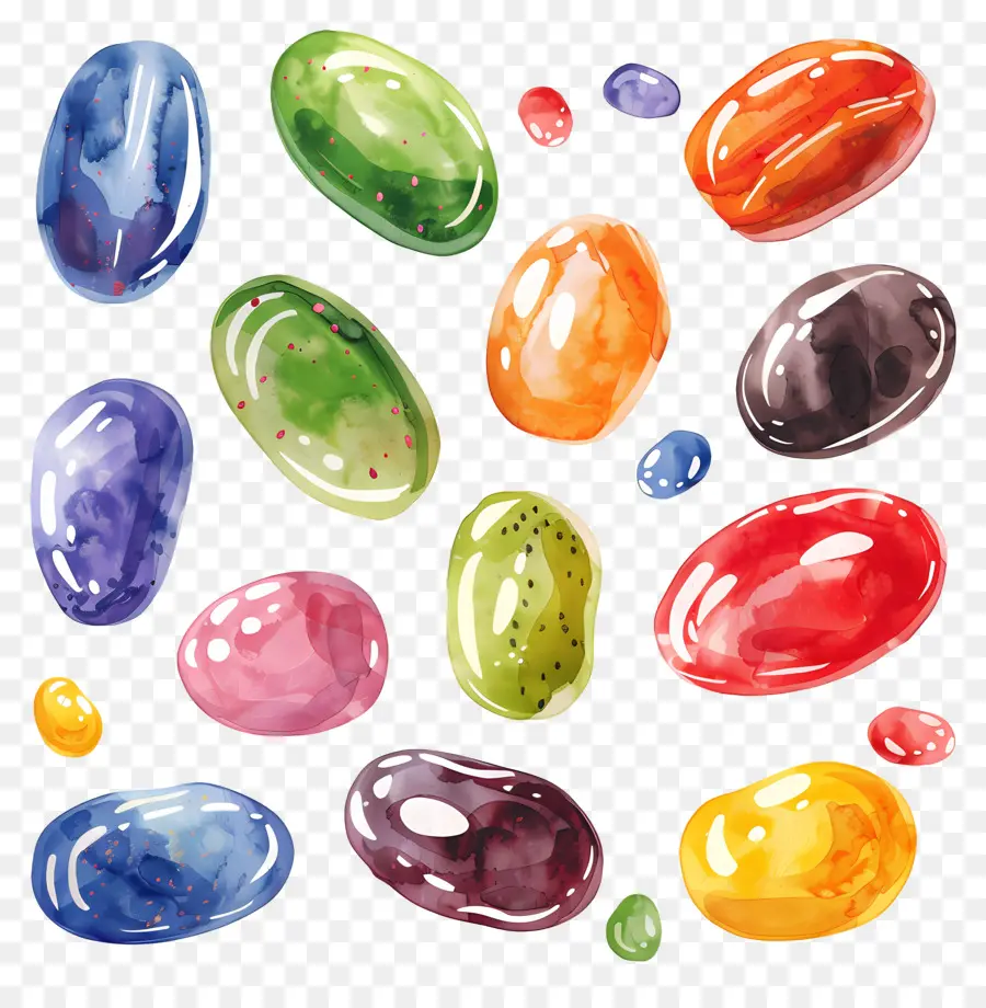 Feijões De Geléia，Gummies De Melancia PNG