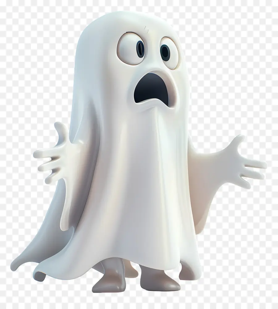 3d Fantasma Assustada，Ghost PNG