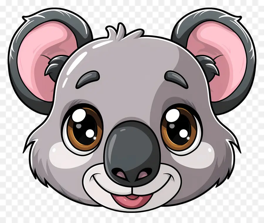 Rosto De Coala Fofo，Koala PNG