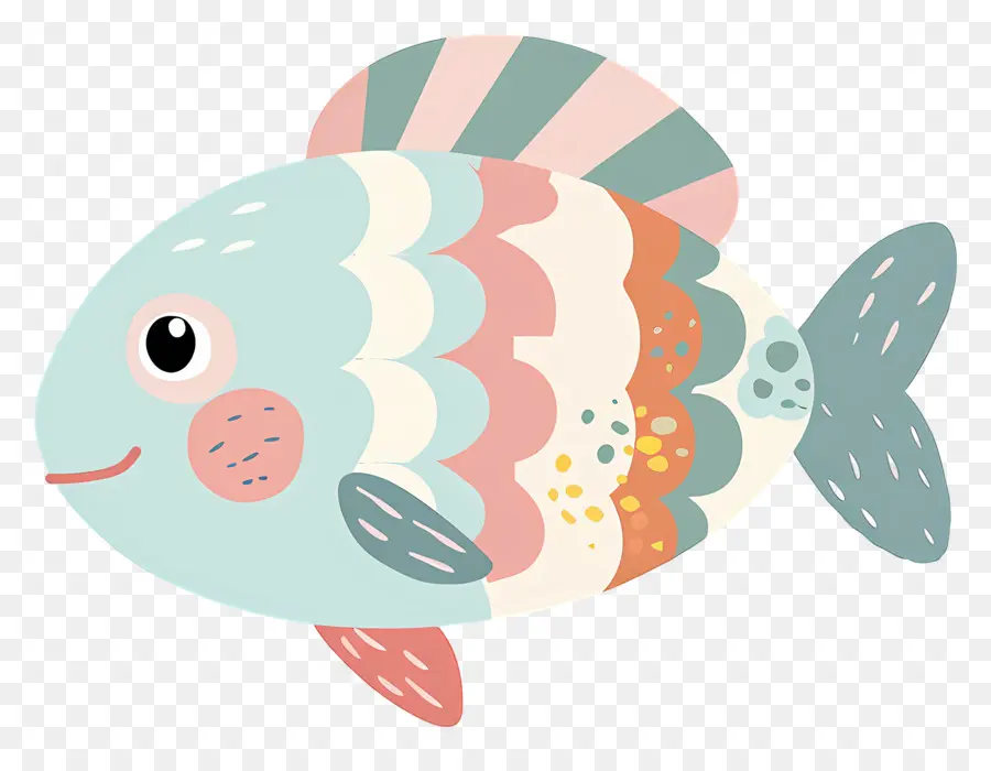 Peixe Bonito，Peixes Coloridos PNG