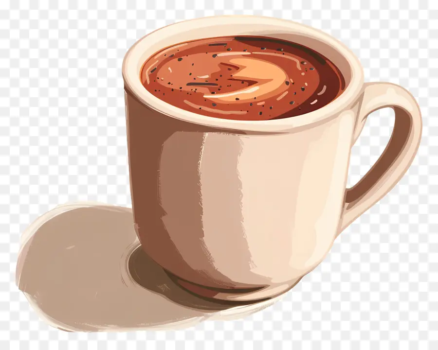 Caneca De Cacau，Chocolate Quente PNG