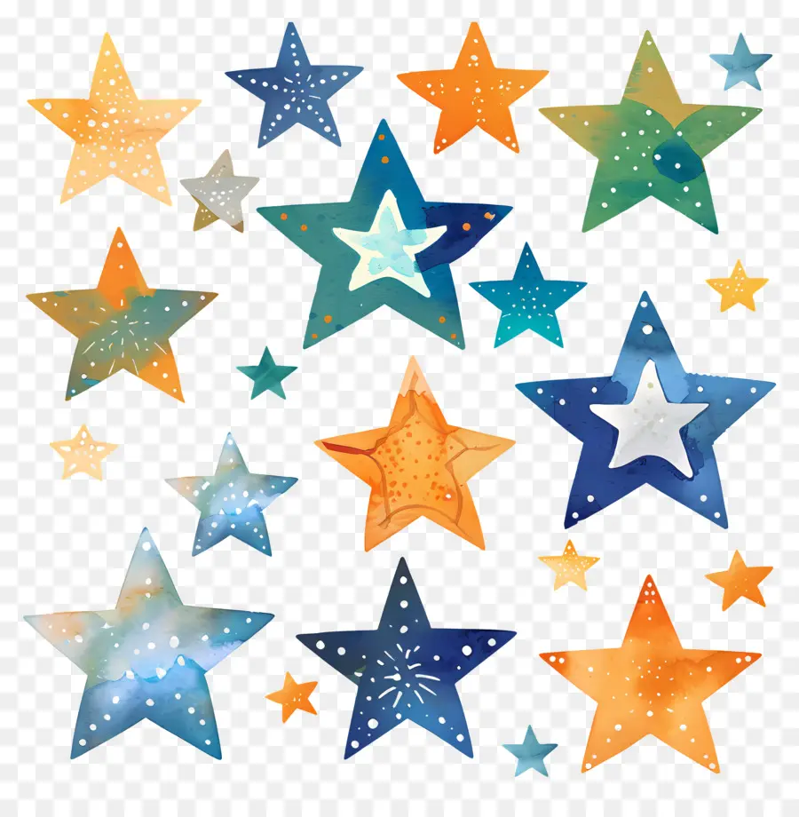 Estrelas，Cintilante PNG