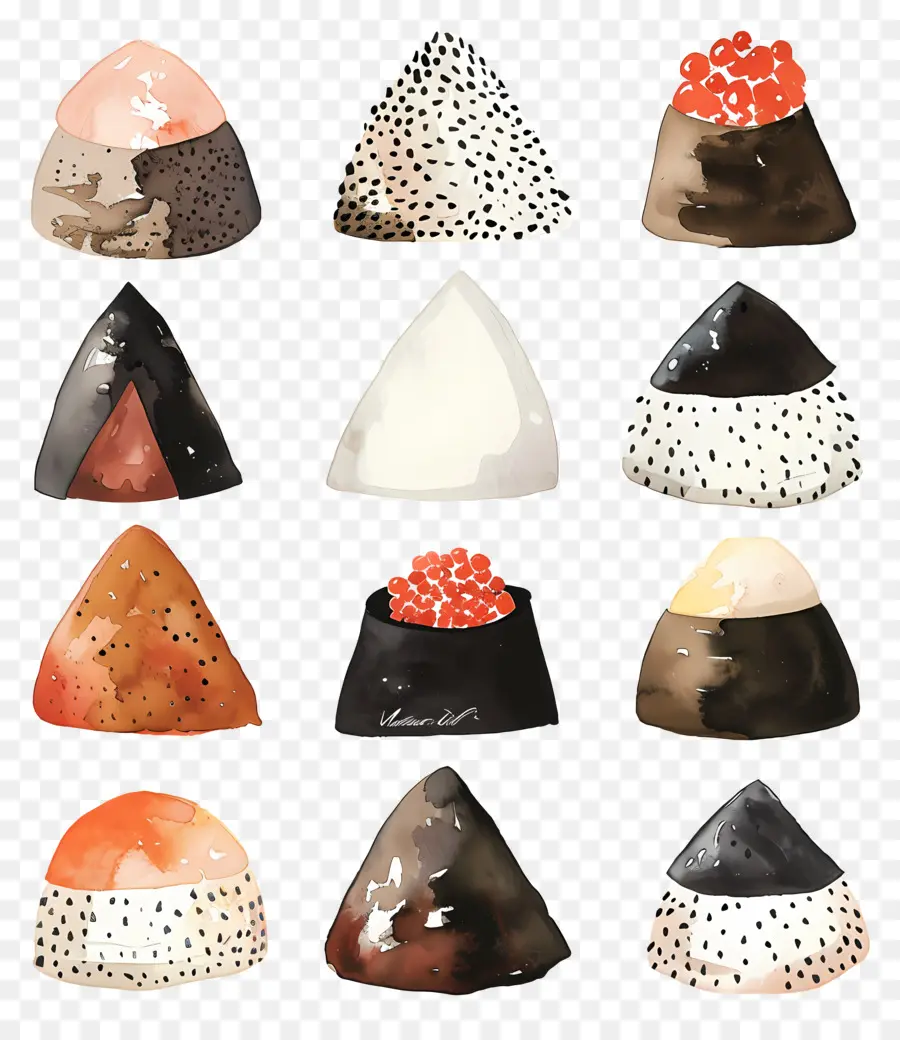 Onigiri，Pirâmide Dos Alimentos PNG