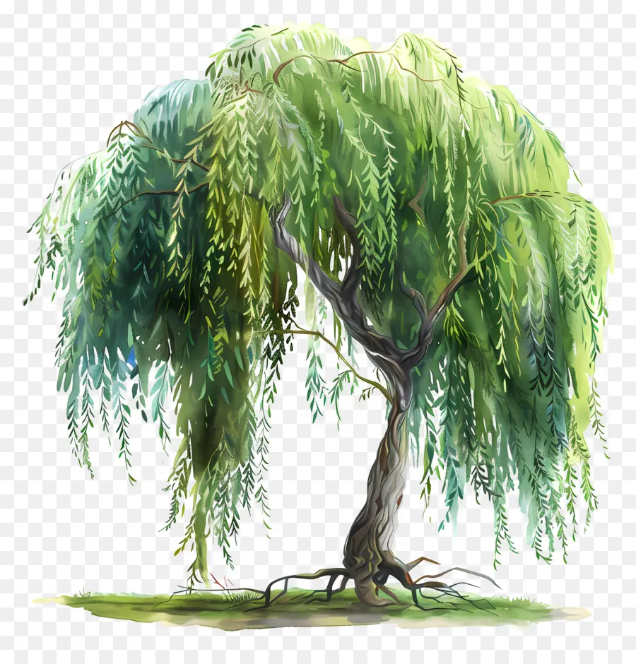 Salgueiro，Weeping Willow Tree PNG