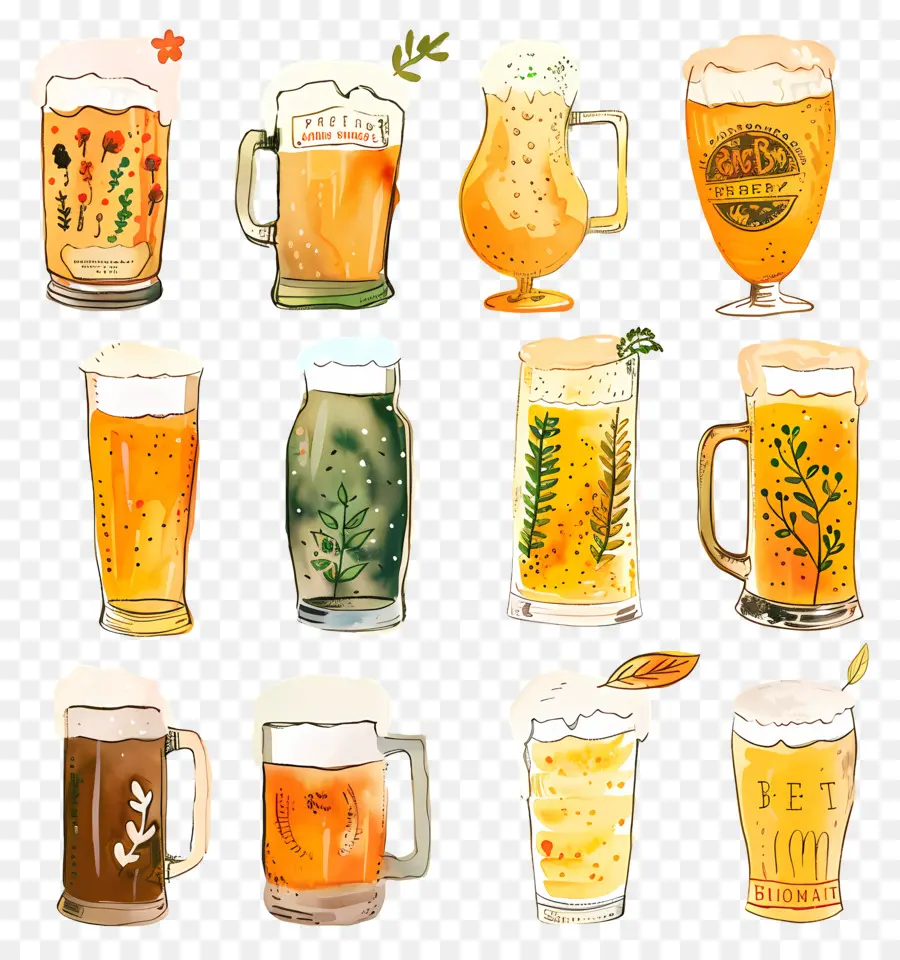 Cerveja，Cerveja óculos PNG