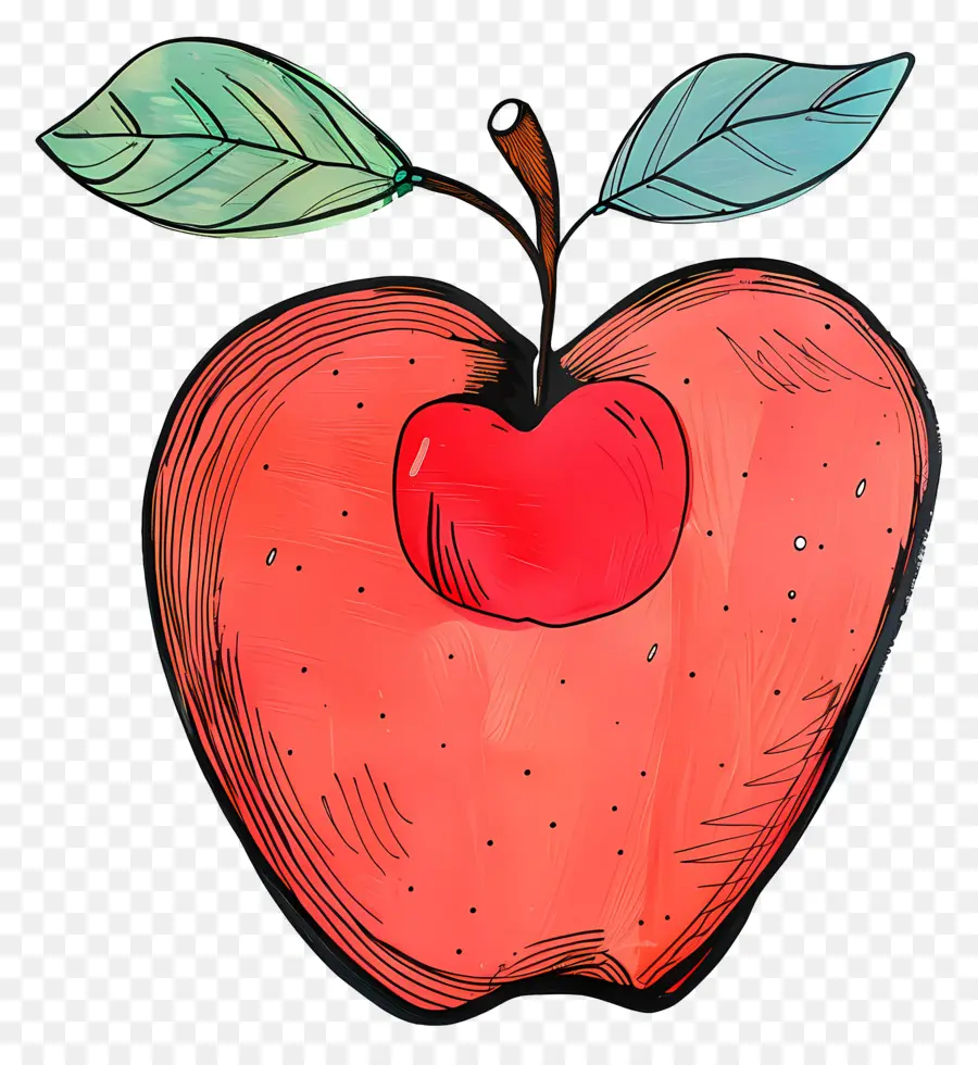 Desenho Animado Da Apple，Apple PNG