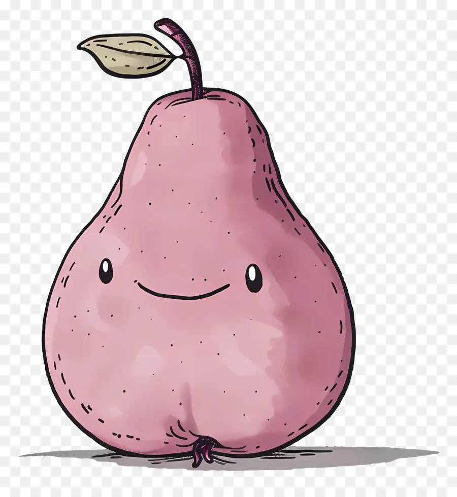 Pera Dos Desenhos Animados，Pear Sorridente PNG