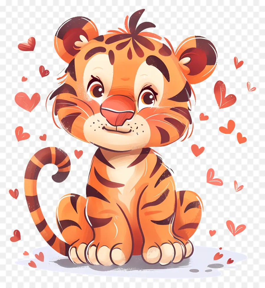 Tigre，Cartoon Tigre PNG