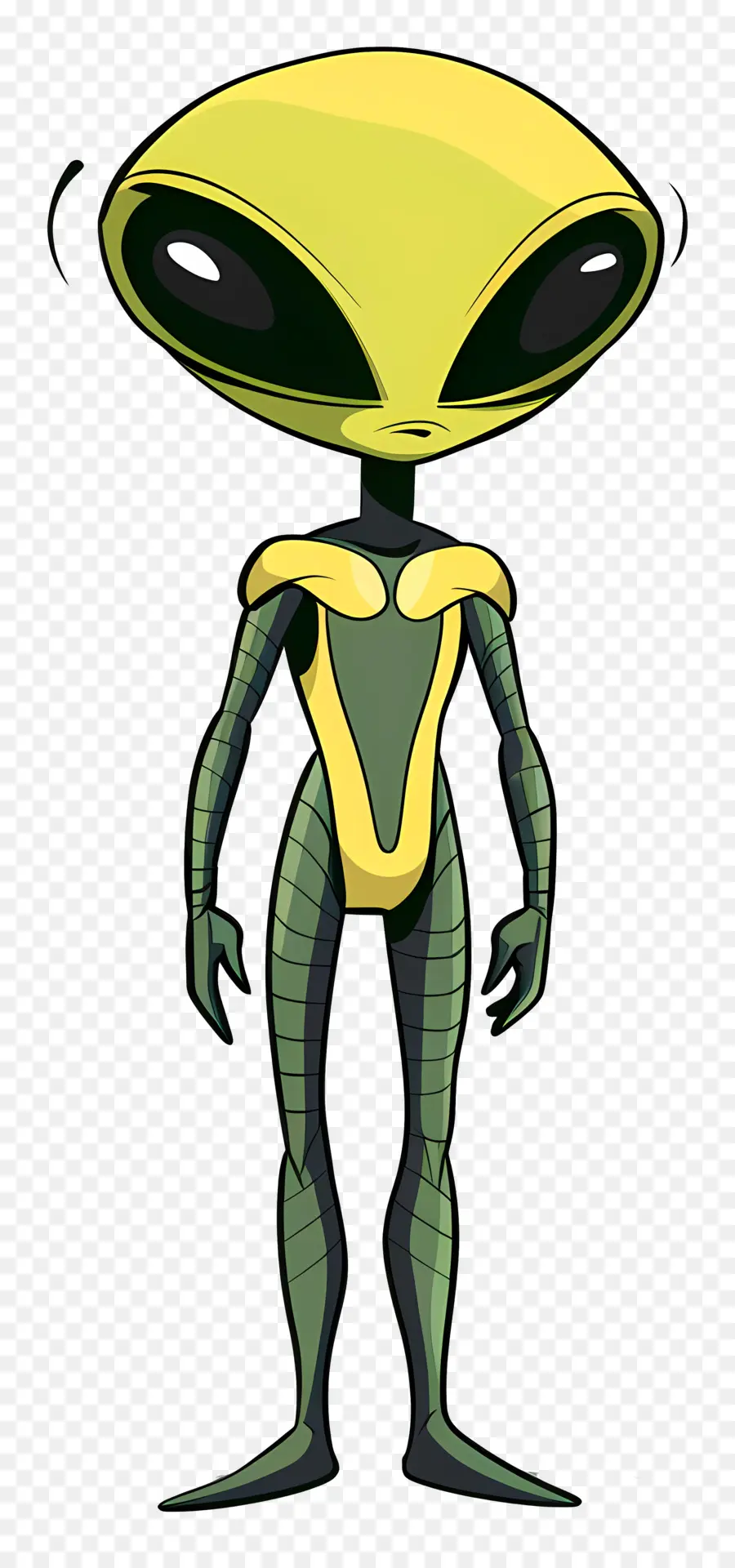 Cartoon Alienígena，Alien PNG