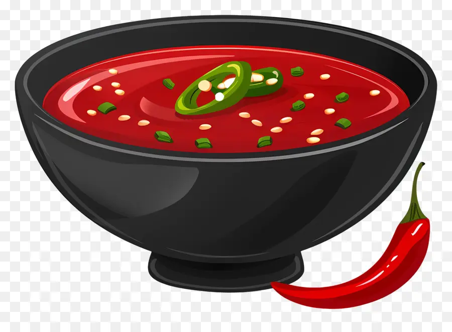 Doce Molho De Pimenta，Sopa Picante PNG