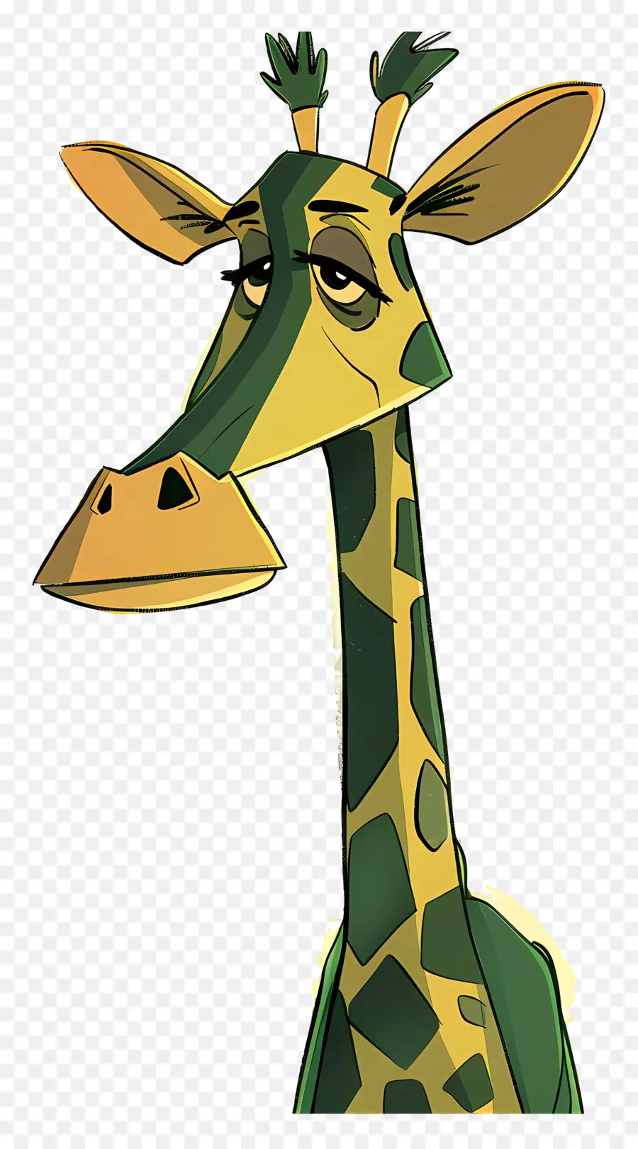 Cartoon Girafa，Girafa PNG