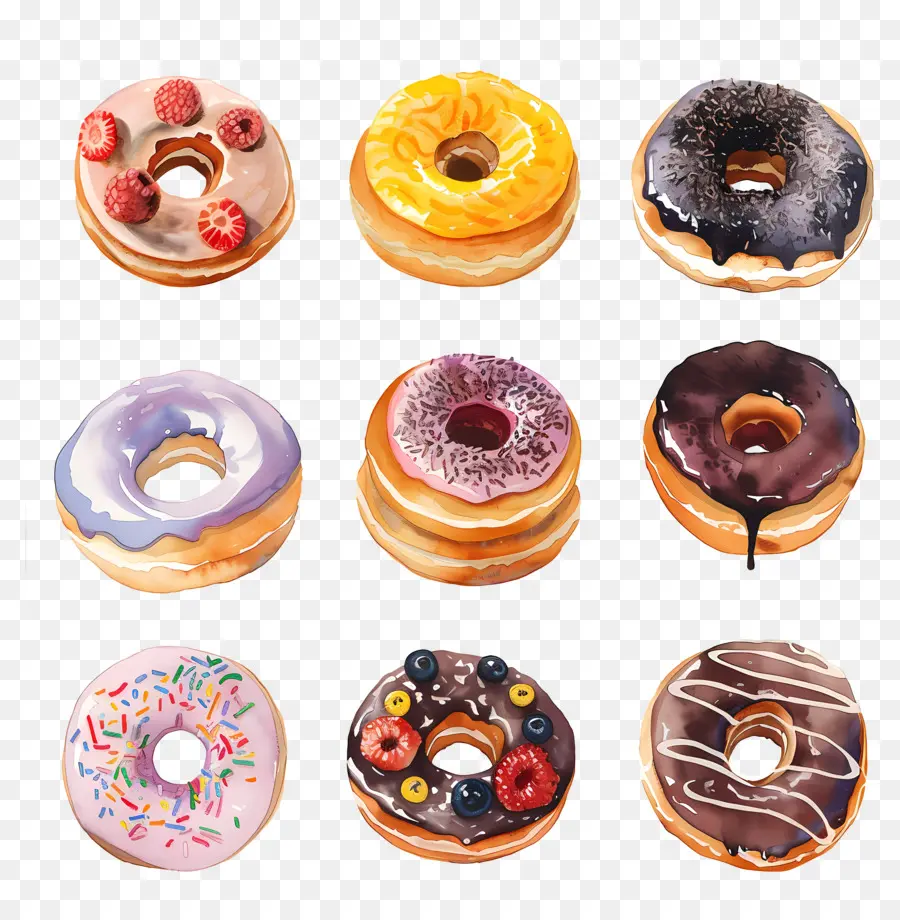 Donut，Doughnuts PNG