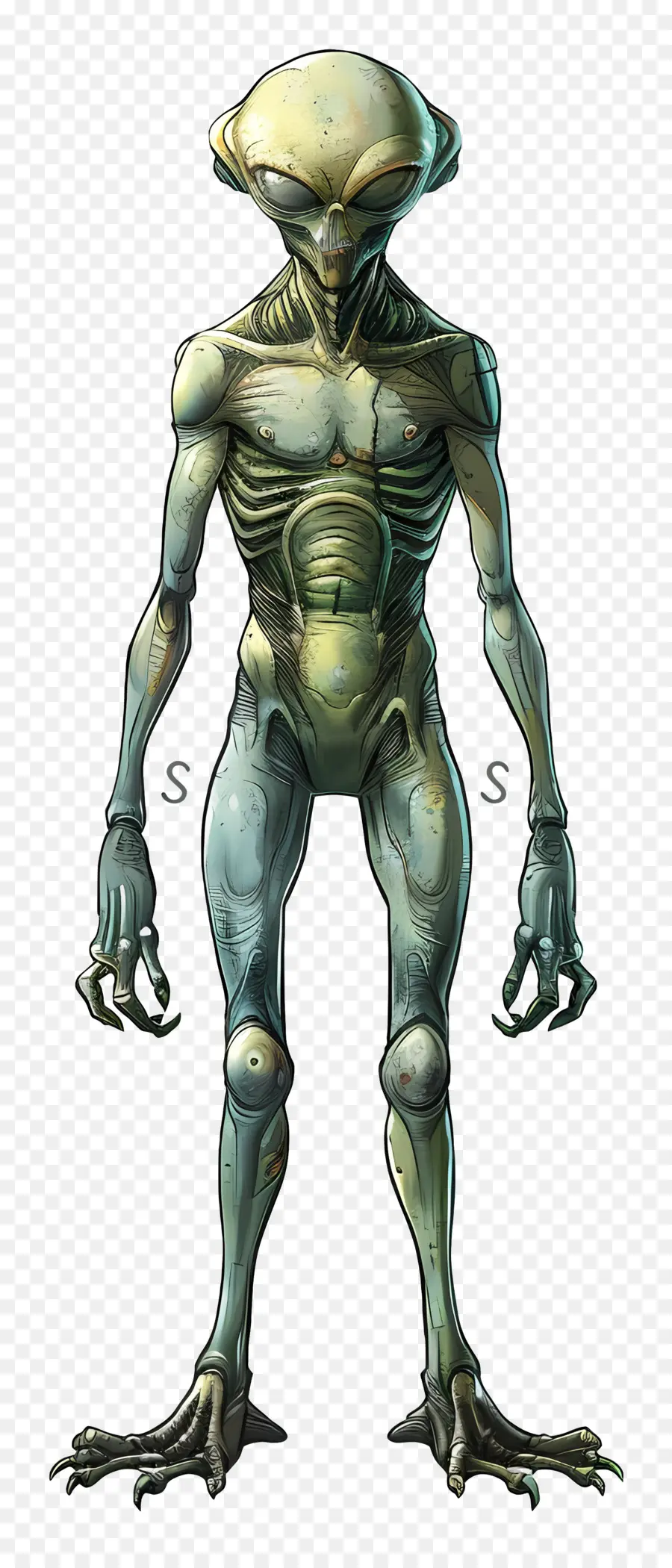 Alien，Criatura Alienígena PNG