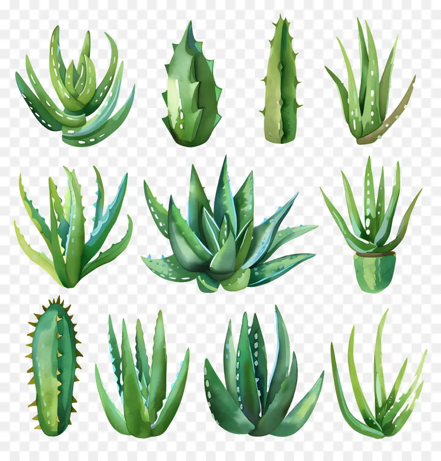 Aloe Vera，Planta Aloe Vera PNG