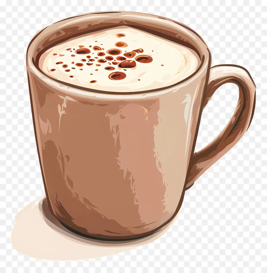 Caneca De Cacau，Chocolate Quente PNG