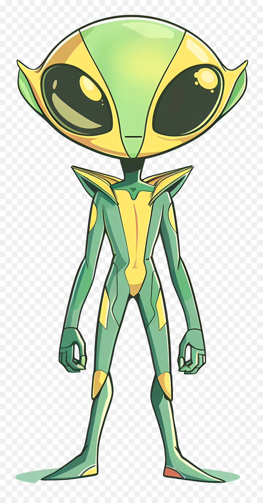 Cartoon Alienígena，Alien PNG