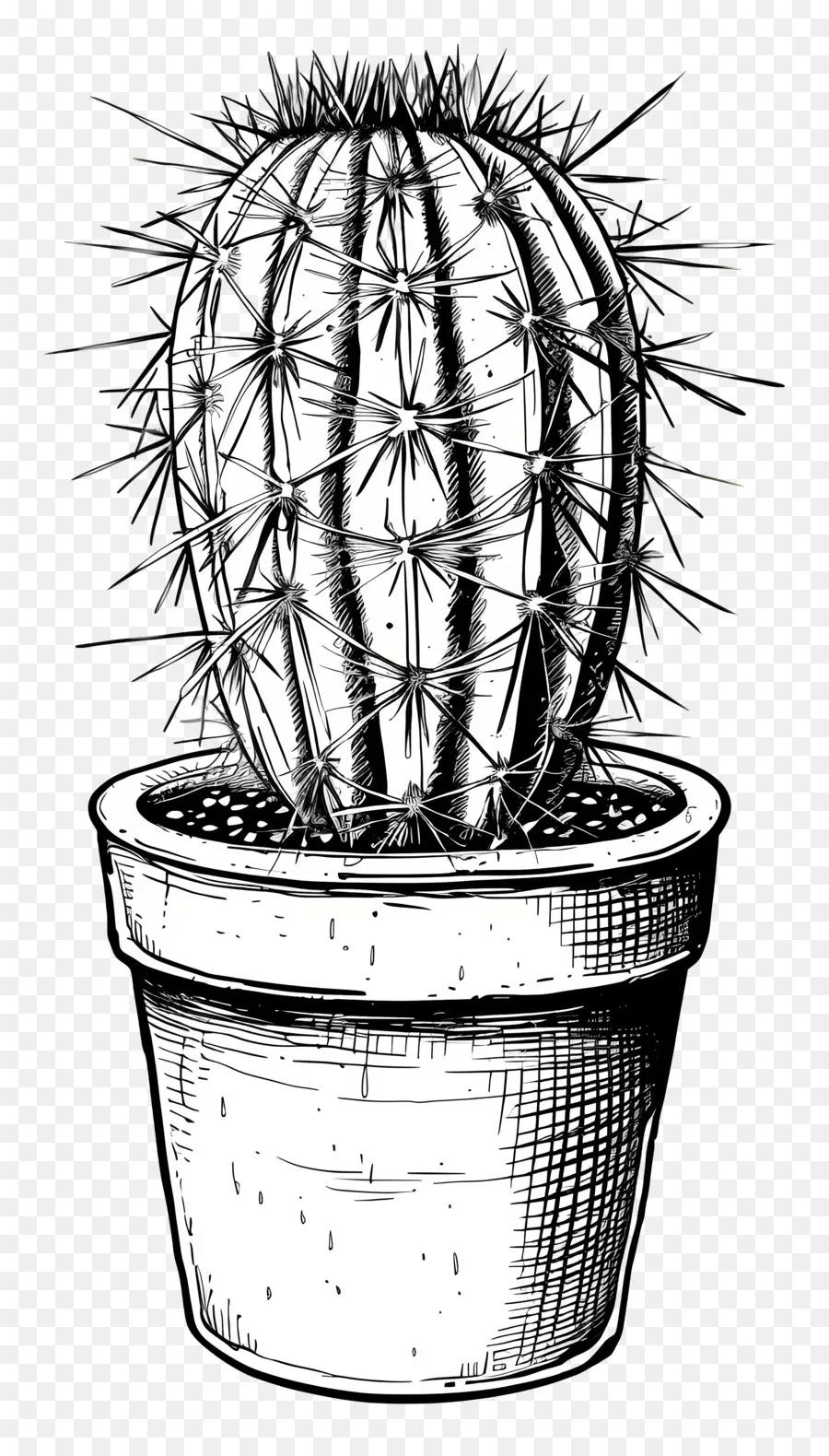 Cacto Na Panela，Cactus PNG