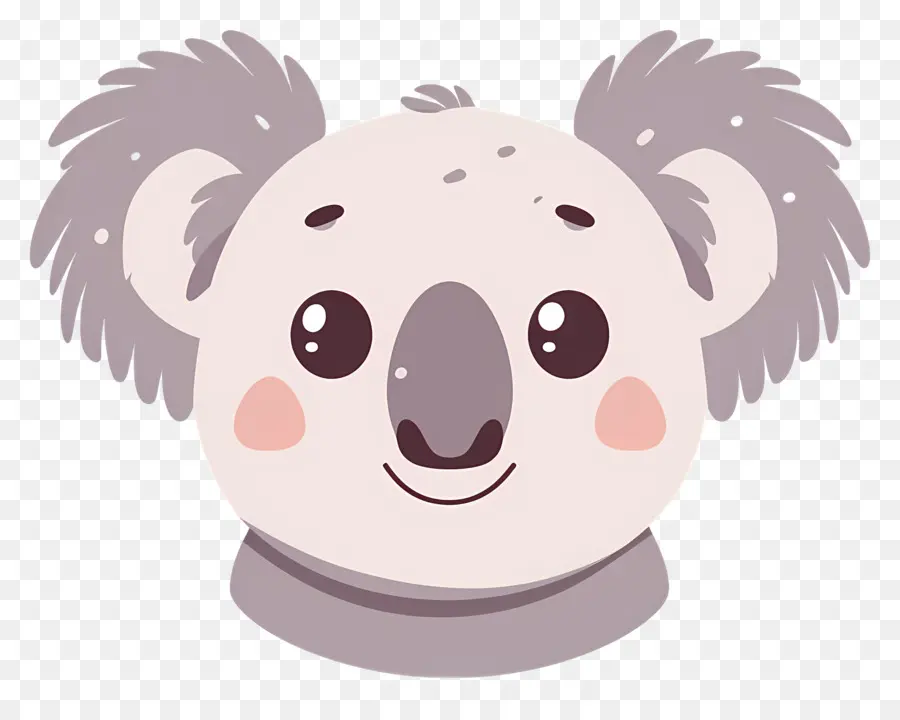 Rosto De Coala Fofo，Koala PNG