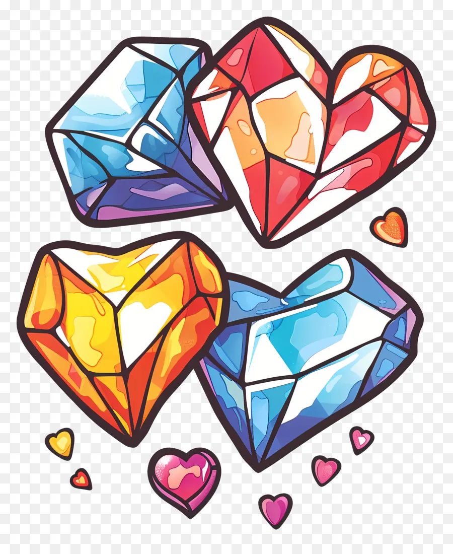 Diamantes，Pedras Preciosas PNG