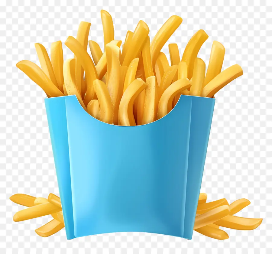 Batatas Fritas，Cone De Papel PNG