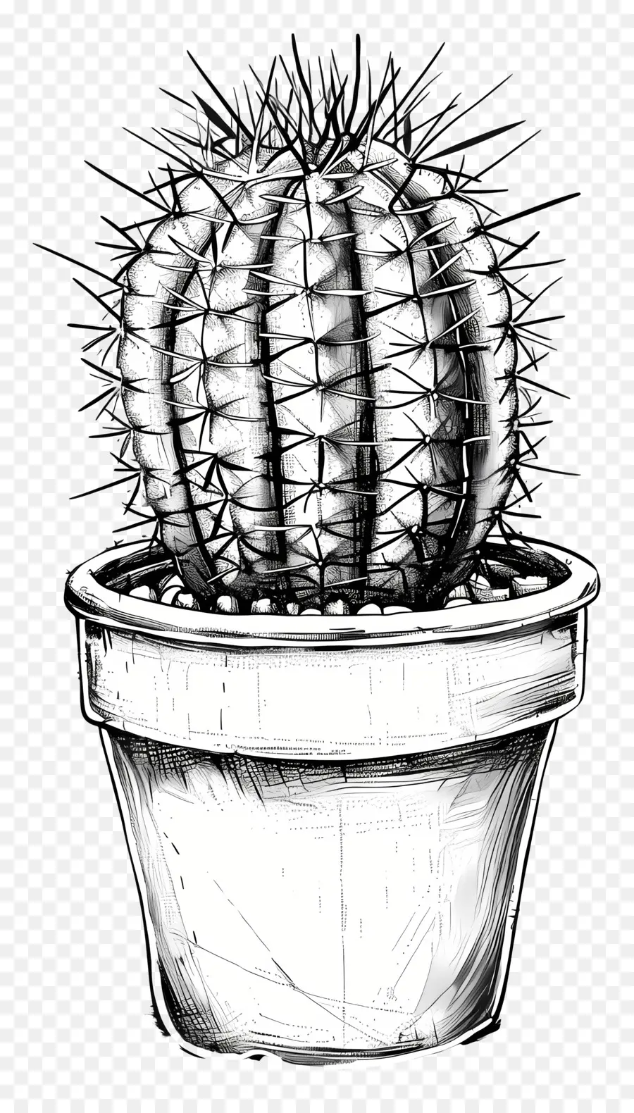 Cacto Na Panela，Cactus PNG