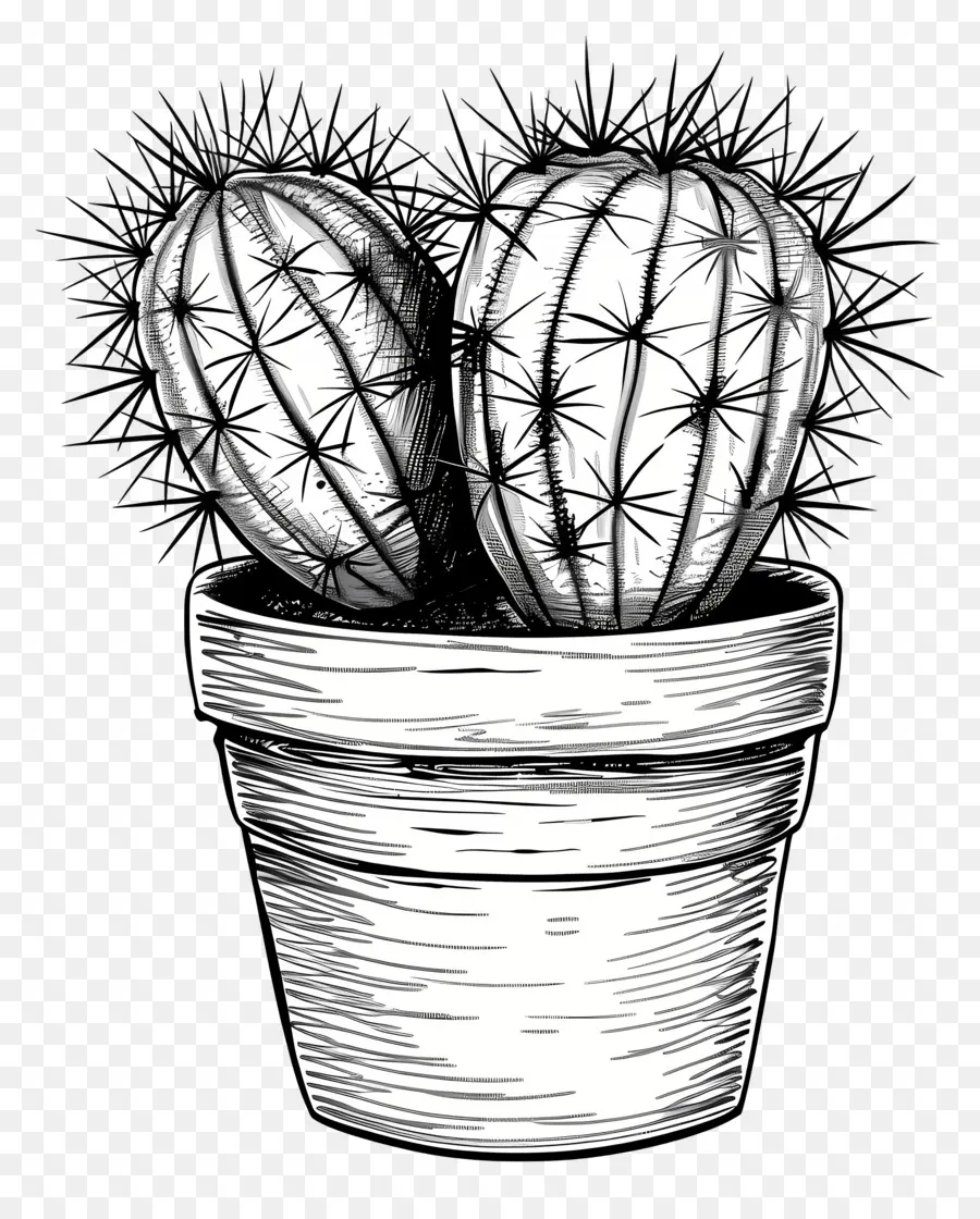 Cacto Na Panela，Cactus PNG