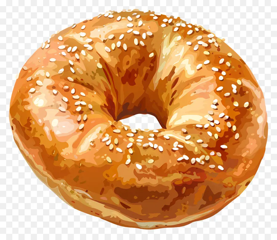 Bagel，Torrado PNG