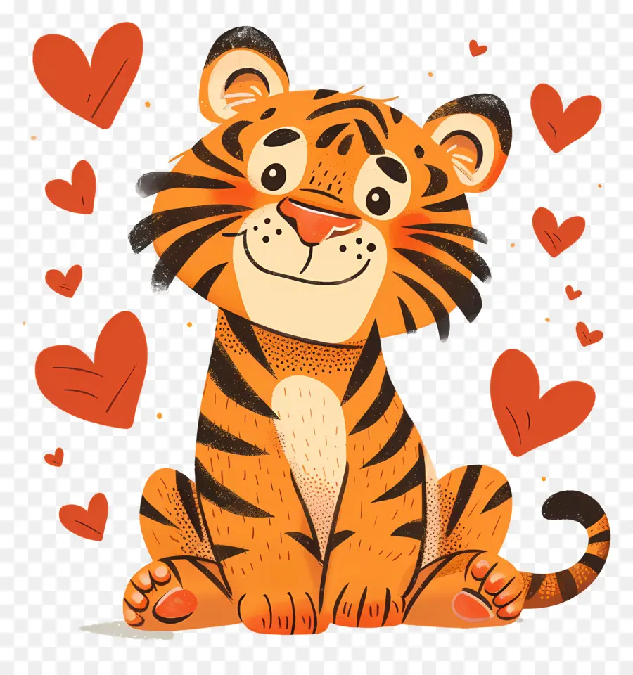 Tigre，Cartoon Tigre PNG