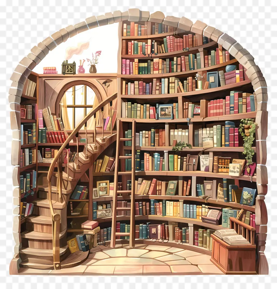 Biblioteca，Livros PNG