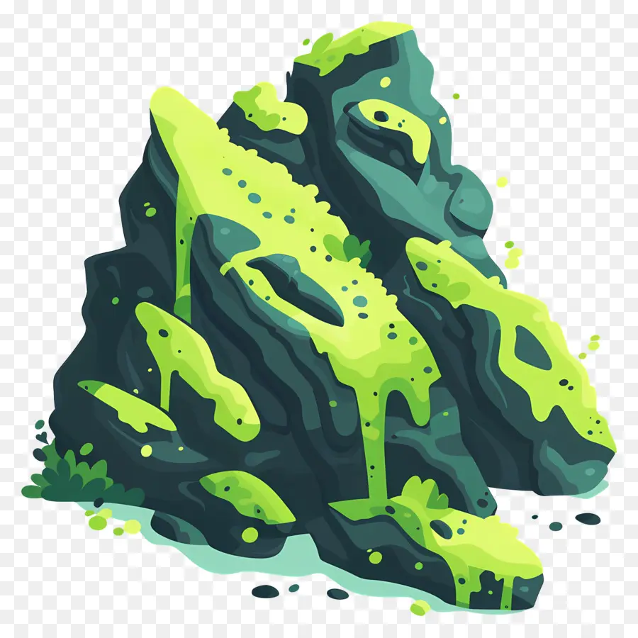 Rock Mossy，Rock PNG