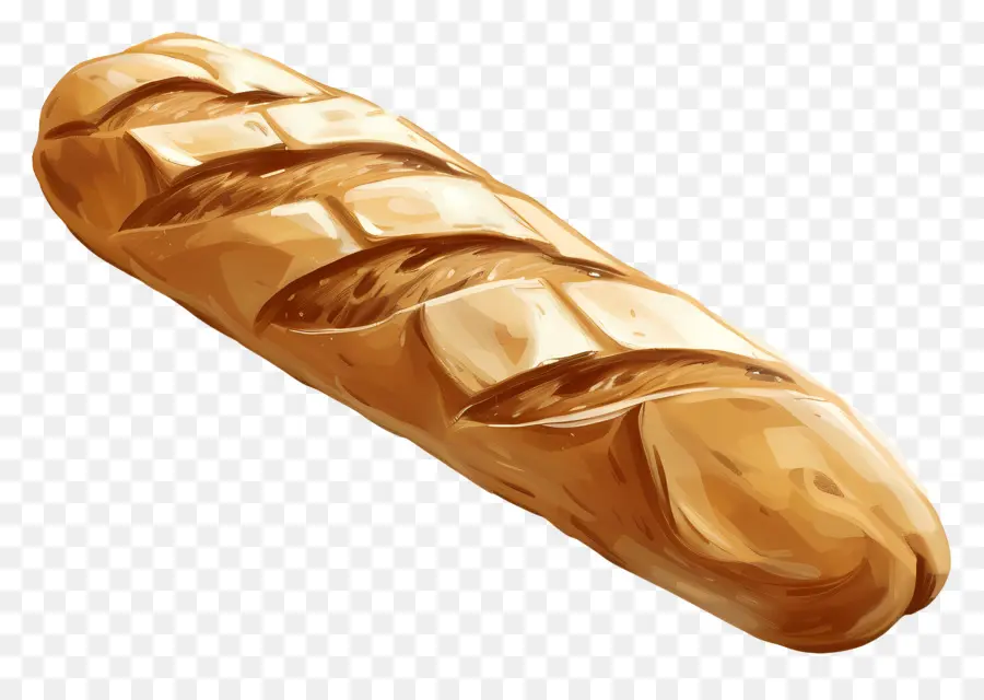 Baguete，Pão Francês PNG