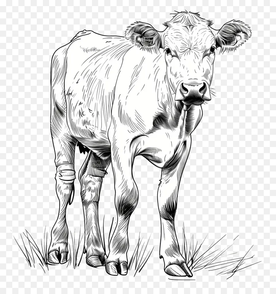 Cow，Grama PNG