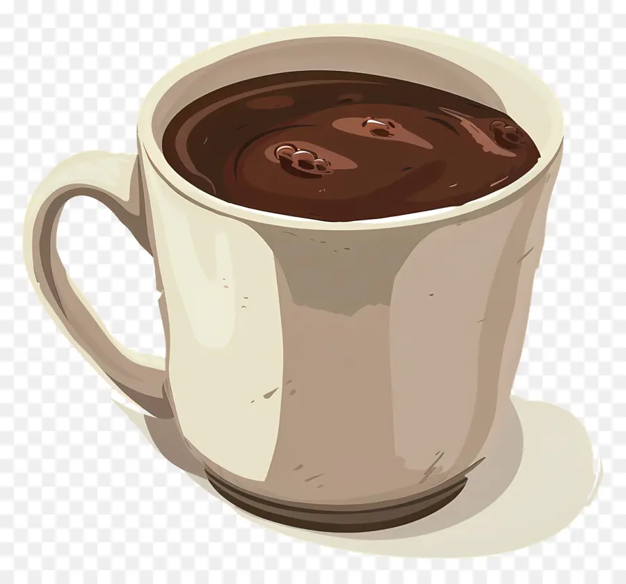 Caneca De Cacau，Chocolate Quente PNG