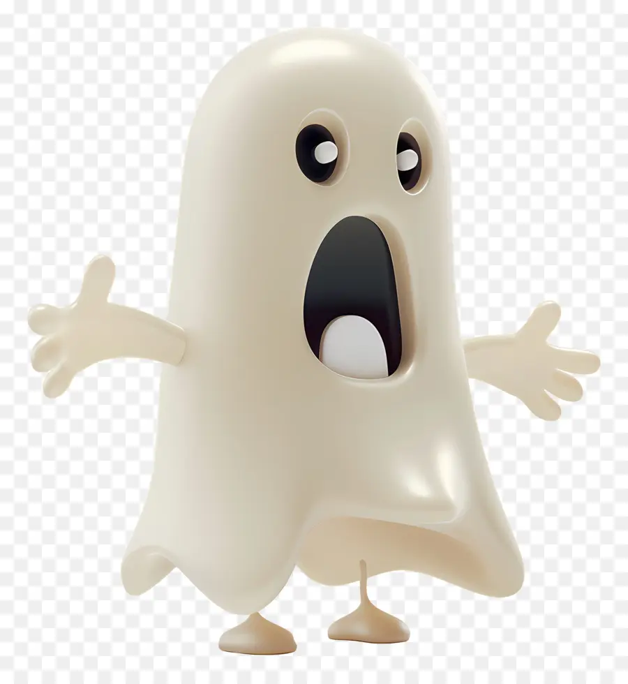 3d Fantasma Assustada，Ghost PNG