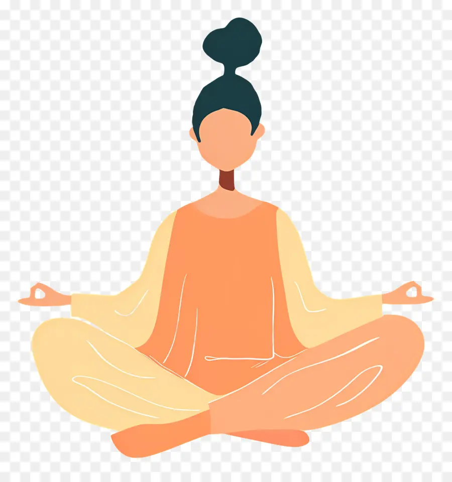 Meditação，Asana PNG