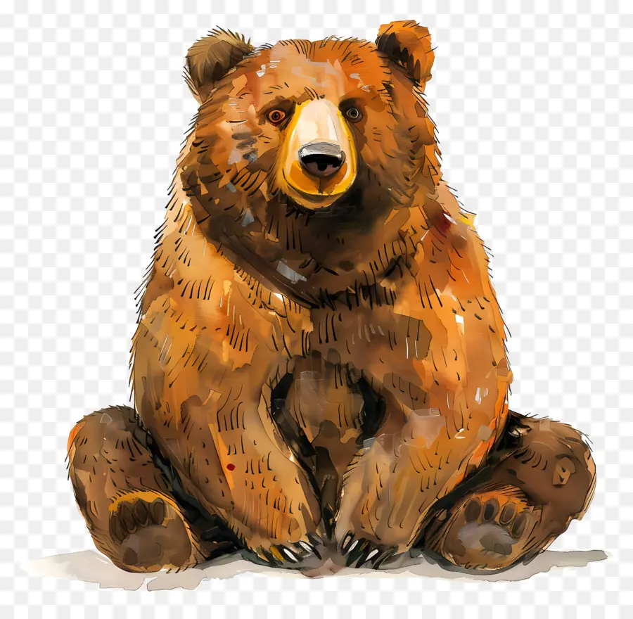 Urso，Urso Marrom PNG