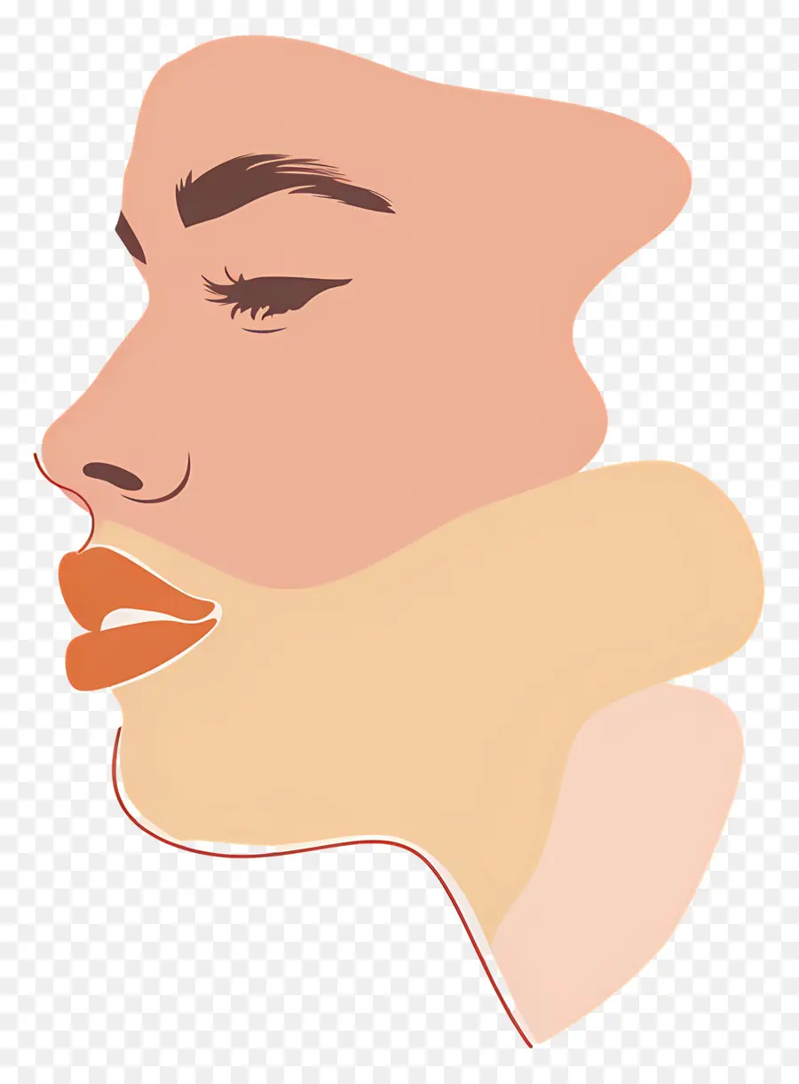 Perfil Facial，Resumo PNG