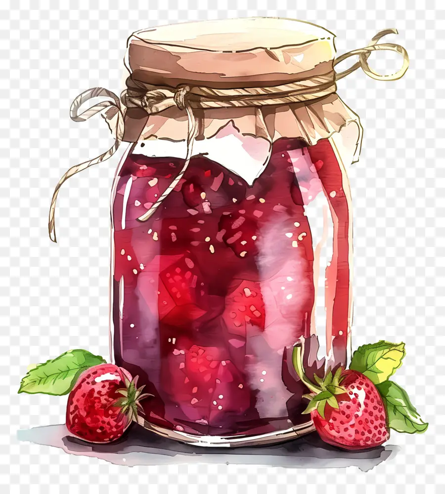 Jam，Pintura Em Aquarela PNG