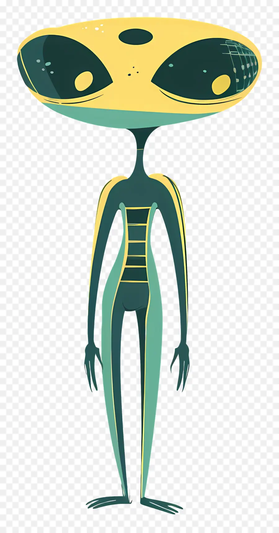 Cartoon Alienígena，Alien PNG