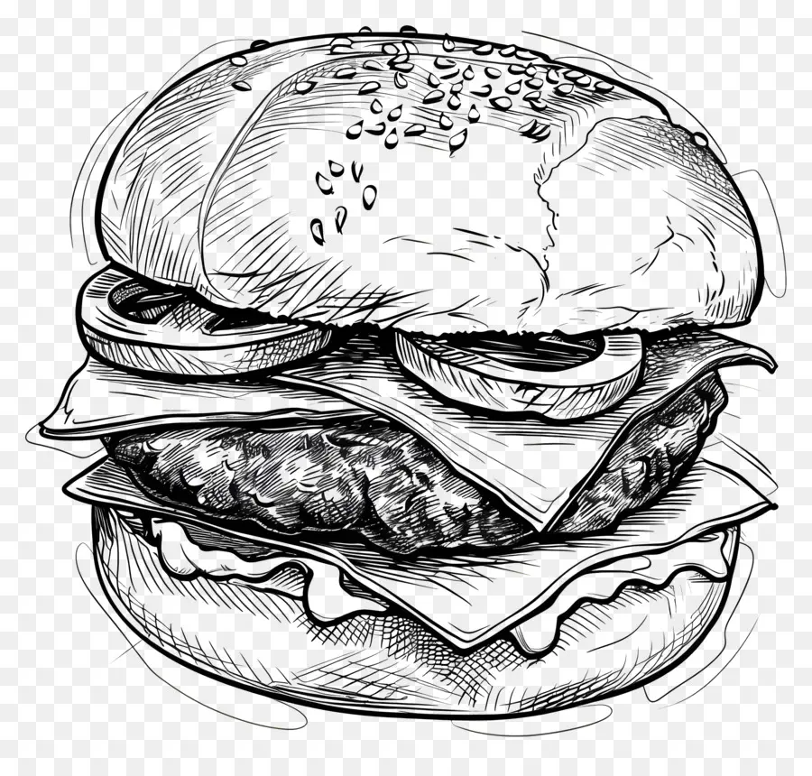 Burger，Cheeseburger PNG