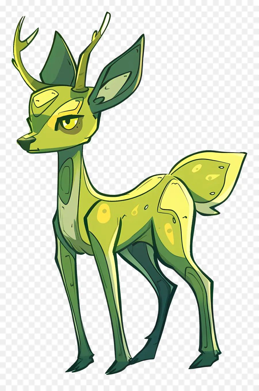 Cartoon Veado，Animal De Fantasia PNG