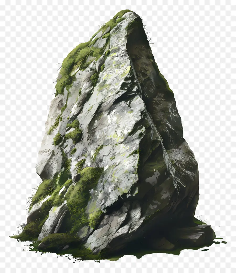 Rock Mossy，Moss PNG