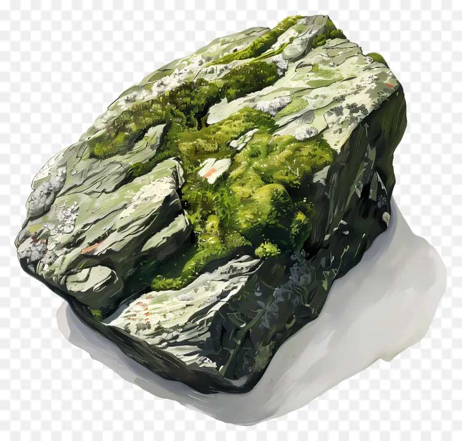 Rock Mossy，Rock PNG