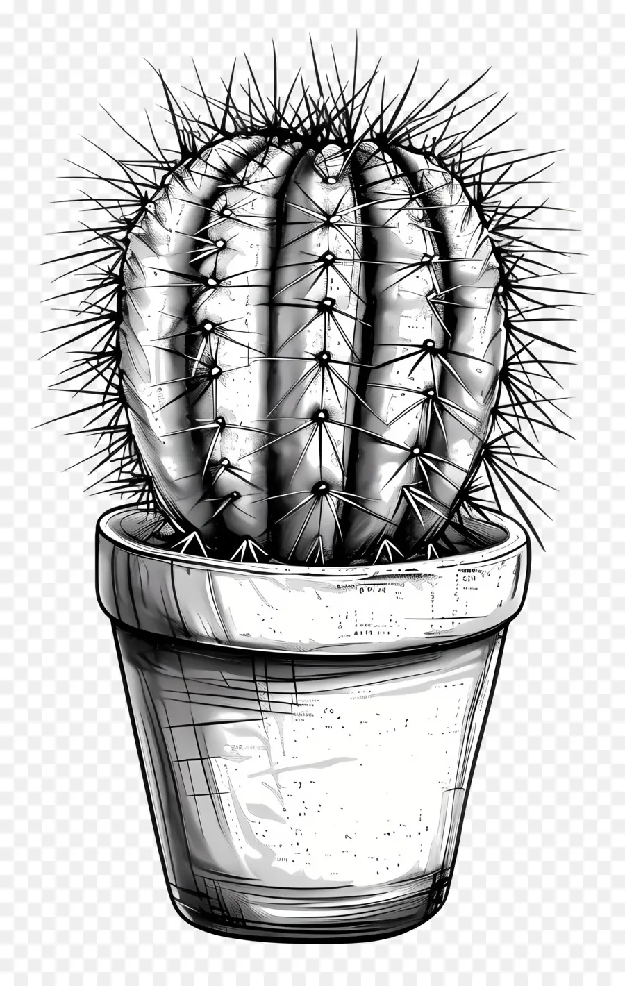 Cacto Na Panela，Cactus PNG