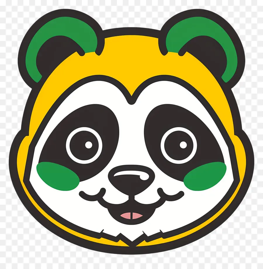 Rosto Fofo Do Panda，Urso Panda PNG