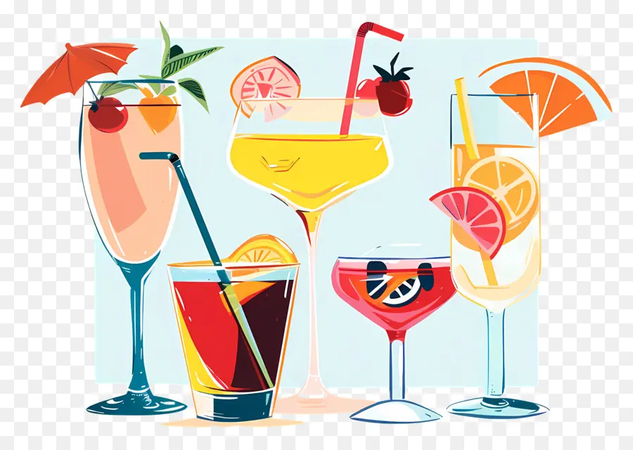 Tomar Bebidas De Verão，Cocktails PNG