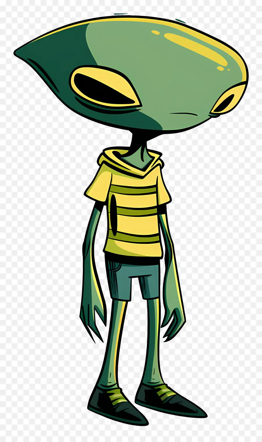 Cartoon Alienígena，Alien Cartoon PNG